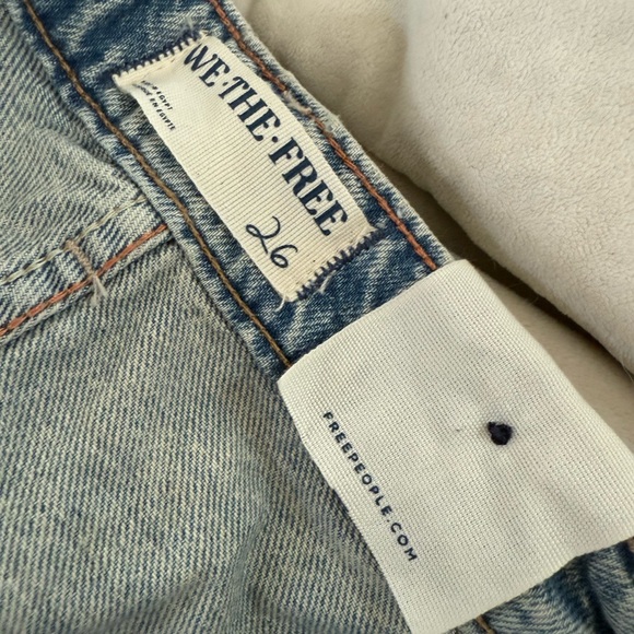 We The Free Palmer Cuffed Jean in La La Land Sz 26 - Picture 7 of 8